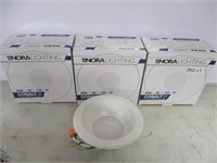 3 New Colbalt 6" Recessed LED Retrofit 16w 1000 Lu