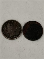 2 Liberty V Nickels