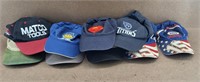 9pc Vintage Ball Cap Collection