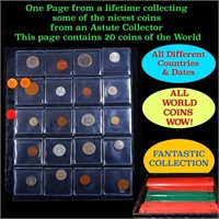 20 Great Coins of the World, hand selected, many t