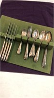 Lot of Rogers Silver Plate Flatware 25 Pieces