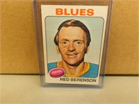 1975/76 OPC Red Berenson #22 Hokcey Card