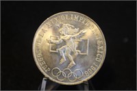 1968 Mexico 25 Peso Silver Coin