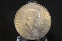 1959 Austria 25 Schilling 100th Ann Silver Coin
