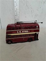 Vintage Corgi metal trolley bus