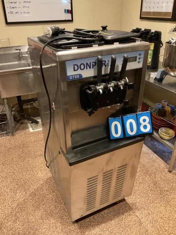 DONPER ICE CREAM MACHINE