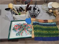 COOKING UTENSILS, BASKET, TRAY AND MATS