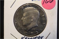 1972-S Proof Cameo Kennedy Half Dollar