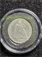 1890 Liberty Seated Dime