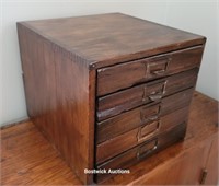 Heavy duty 5 drawer dovetailed file