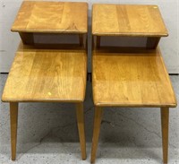 Pair Heywood Wakefield Night Stands MCM