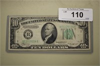 1934 B $10 BILL