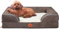Laifug Large Orthopedic Memory Foam Dog Bed  Small