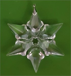 Swarovski Snowflake Ornament 3"