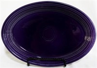Purple Fiesta Oval Platter 13.5x9.5