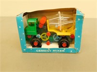 See through cement truck pull toy 8 in long