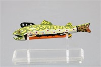 Jim Nelson 4.5" Brook Trout Fish Spearing Decoy,