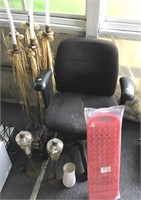 Tiki Torches, Candle Holder, Office Chair