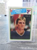 1989 OPC Brett Hull Rookie Card NHL Hockey