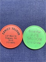 Drink token lot