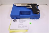 COLT GOLD CUP CO2 AIR PISTOL WITH CASE & CARTRIDGE
