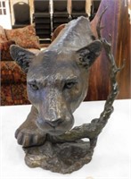 Mark Hopkins Mountain Lion Bronze.