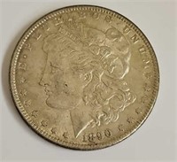 1890 Morgan Silver Dollar