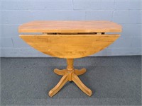 Solid Wood Double Drop Leaf Dinette Table