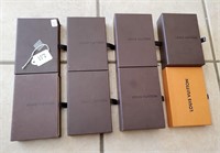 (8) Loius Vuitton Wallet Boxes Only