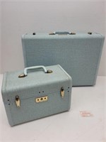 Vintage Samsonite luggage & Case w  Keys