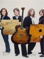 The Beatles Signed Framus Star Bass Guitar