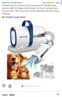 oneisall Dog Hair Vacuum & Dog Grooming Kit