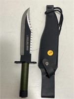 Amazon Jungle Survivor Knife w/ Sheath