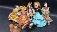 Old Chinese Doll, Greek Dolls, Spanish Doll