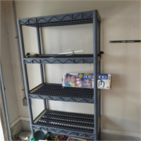 Plastic Garage Shelf Unit