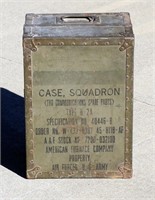 US Army Air Force Squadron Parts Case
