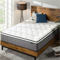 QUEEN 12" Zinus Support Plus Hybrid Mattress