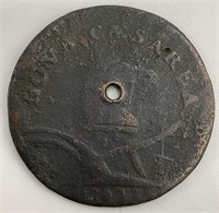 1787 US Colonial New Jersey Copper - Holed