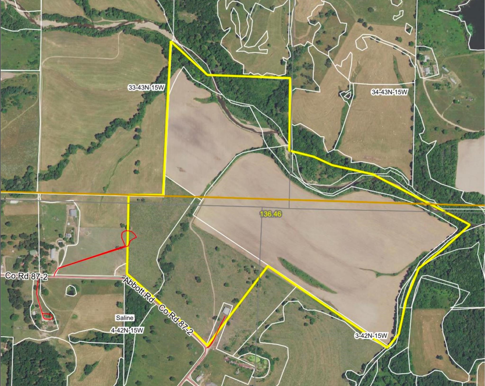 Tract 2, 136.65± Acres