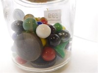 JAR OF MARBLES