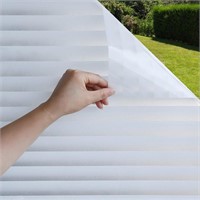 Mangobox Privacy Window Film  Non Adhesive White