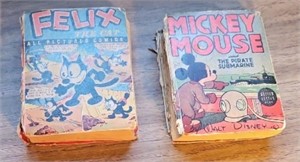 MICKEY MOUSE & FELIX BIG LITTLE BOOKS