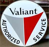 DSP Valiant Authorized Service Sign