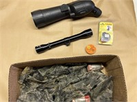 SPOTTING SCOPE AND MORE LOT