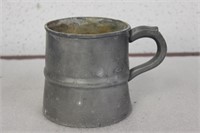 A Dragon Pewter Cup