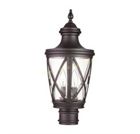 allen + roth $94 Retail 19.5" Light Post Lantern,