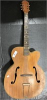 Wooden Acoustic Archtop Guitar.