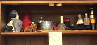 L - MIXED LOT OF VINTAGE PERFUME BOTTLES & MORE B5