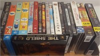 Box of 19 assorted DVDs