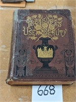 1883 Treasures of Use and Beauty Book